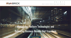 Desktop Screenshot of ironbrick.com
